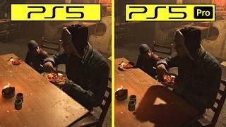 Metro Awakening PS5 Pro vs PS5 PSVR2 Graphics Comparison