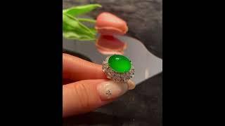 珠宝的意义，不止是华美，更是一份对自己的认可与宠爱。#翡翠戒指#翡翠珠宝