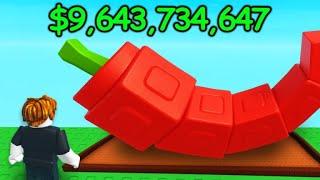 playing grow a garden and giving away some sprinklers
