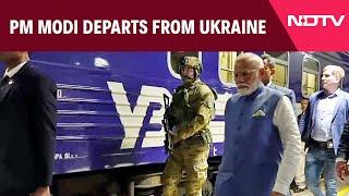 PM Modi Ukraine | PM Modi Departs From Ukraine After Concluding His Landmark Visit