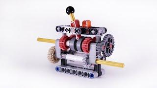 Lego Technic 4 Speed Gearbox +Instructions