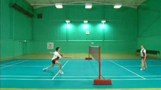 Badminton Techniques Forehand net shot