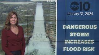California Atmospheric River: Tracking winter storms & flood risk - Jan. 31, 2024