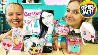 5 NEUE MÄDCHEN SPIELZEUGE - Fun Lockets, L.O.L. Surprise, Num Noms, Cotton Candy Cuties, Gel a Peel