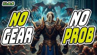 No GEAR Top DMG retribution Paladin The War Within 11.0.5 World of Warcraft Wow | PvP Battlegrounds