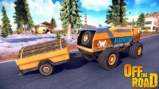 Racing Truck Karma Building Foundry In Frozen Lake | Off The Road OTR - Offroad Car Driving Game HD