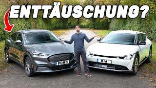 So weit liegen die Reichweiten auseinander! Kia EV6 vs. Ford Mustang Mach-E