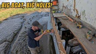 Ep 198 Wooden Boat Restoration - Replacing 80 Year Old Planking