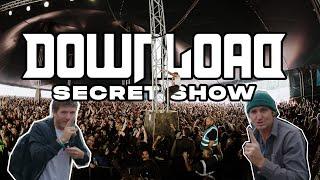 We played a SECRET SHOW at England's biggest heavy festival!