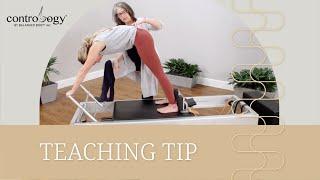 Elephant on the Classical Pilates Reformer | Contrology® Teaching Tip