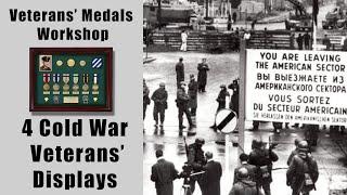 Cold War Veterans Military Awards, Medals, Badges, Insignia, Commemoratives and Shadow Boxes.