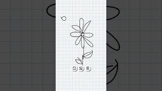 a sun and a flower #music #drawing #puzzle #art #viral #tiktokcompilation #artandcraft #easydrawing