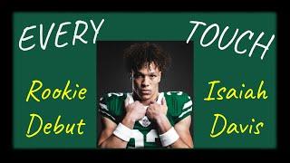 Isaiah Davis | Every Touch | Jets Rookie PS Debut