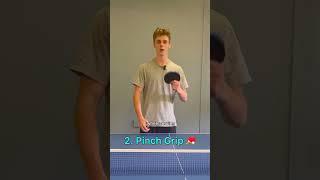 Racket grip tutorial  #tabletennis #pingpong #serve #shorts #tutorial