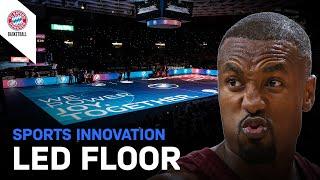  This LED Floor is absolutely stunning! | FC Bayern Basketball x BMW | Sports Innovation in Munich