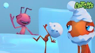 Ant-Sized Adventures in a Winter Wonderland | Antiks | Animals And Creatures Cartoon In Hindi हिन्दी