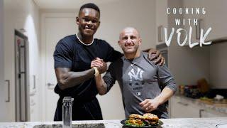 Cooking with Champions | Alexander Volkanovski and Israel Adesanya Make Kangaroo Burgers