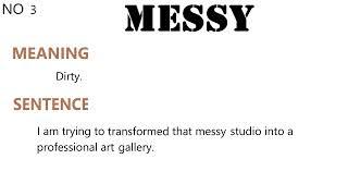5 DIFFICULT ENGLISH WORDS WITH MEANING #VOCABULARY 44 BY LET'S LEARN TOGETHER