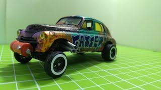 MAKING A CUSTOM GASSER  FROM THE SOVIET CAR "POBEDA"