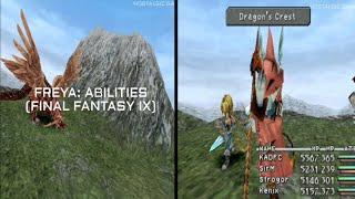 FFIX Freya All Abilities Final Fantasy 9 Classic JRPG Game