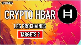 CRYPTO HBAR (HEDERA) L'EXPLOSION !  LES PROCHAINES TARGETS ? 