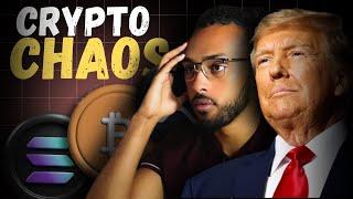 (LIVE) Crypto CRASHES As Trump Makes Announcement