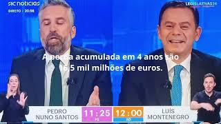 O Debate Pedro Nuno Santos – Luís Montenegro. Da Economia às Pensões.