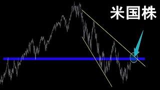 いかにも買い手を誘うようなチャート【米国株 ナスダック】