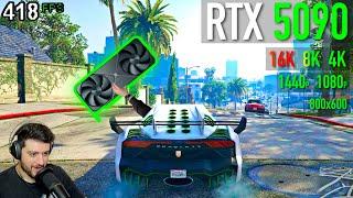 The RTX 5090 in GTA V (Legacy) - Now Playable at 16K !!!