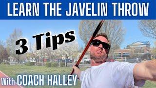 Javelin Throw - 3 Tips for beginners