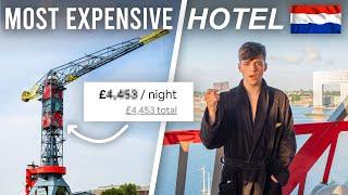 I Stayed in the Most Expensive Hotel in Amsterdam (Crane Hotel)