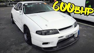 600bhp Nissan Skyline R33 GTR Joins RARE Sports Cars at Track Event!