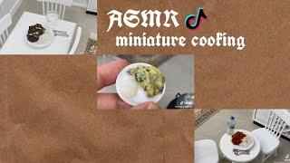 ASMR Miniature Cooking Tiktok Compilation || alexaj.