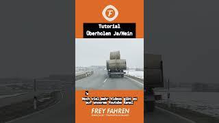 Tutorial, Traktor überholen  #shorts | Frey Fahren Fahrschule