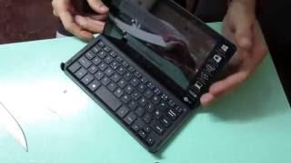 MpMan Converter8 Windows 10 Tablet - Unboxing and first start