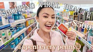 $500 ULTA SHOPPING SPREE  Buying ALL the Viral Beauty Products + Sharing My Faves!