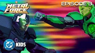 Green Lantern vs Brainiac! FULL EPISODE 3 | DC Metal Force | @dckids