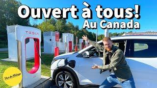 Superchargeurs Tesla maintenant ouvert à tous! | Tesla Magic Dock