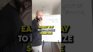 The EASIEST way to hypnotize someone #hypnosis #hypnotize #trance