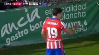 Julian Alvarez Goal - Cacereno vs Atletico Madrid (1-3), All Goals Results and Extended Highlights