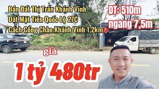 Bán Đất Khánh Vĩnh Khánh Hòa|Bán Đất Mặt Tiền Quốc Lộ 27c Thị Trấn Khánh Vĩnh|Nha Trang Nhà Đất KH