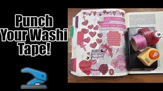 Washi Tape Punches with Shalon