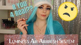 Luminous Air Airbrush Makeup System FIRST  IMPRESSIONS I Music2makeup