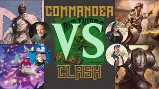 COMMANDER CLASH || VS QUEEN OF CARDBOARD AND SCOTT LARABEE