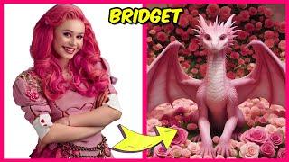 Descendants: The Rise of Red As Dragons And Their Favorite Snacks, Movies & More! | Bridget