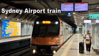 Sydney Airport train to city