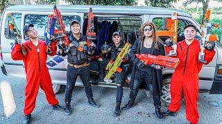 LTT Game Nerf War : Silly Soldiers Warriors SEAL X Nerf Guns Fight Rocket Crazy Odd Squad