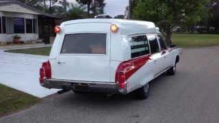 1971 Oldsmobile 98 ambulance walk around.