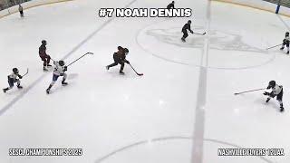 Youth Hockey Player Noah Dennis Highlights - SESCL Championship Tournament 2025
