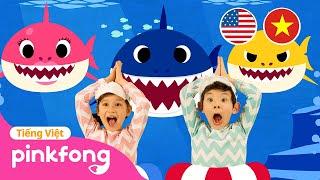 [Tiếng Anh+Tiếng Việt] Cá Mập Con   Baby Shark Dance | + Tuyển tập | Pinkfong! - Nhạc thiếu nhi